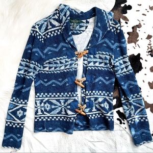 Lauren Ralph Lauren Toggle Button Cardigan Size Petite Small